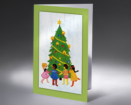 Tanz um den Weihnachtsbaum