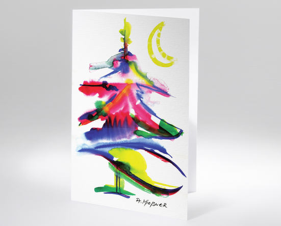 Bunter Weihnachtsbaum