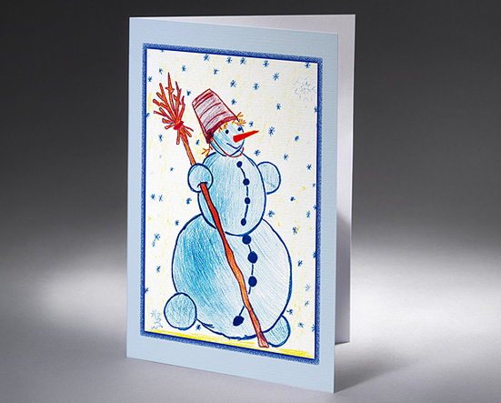 Lustiger Schneemann