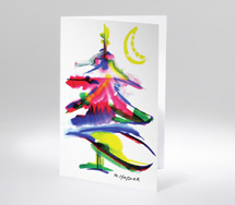 Bunter Weihnachtsbaum