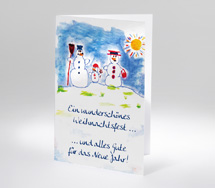 Familie Schneemann