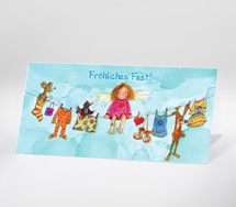Frecher Weihnachtsengel