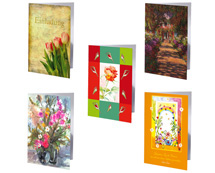 Grußkartensortiment Blumengrüße